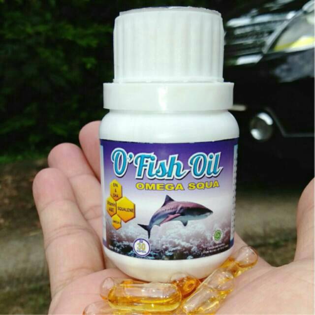 Minyak Ikan Hiu O Fish Oil Omega Squa Suplemen Minyak Ikan Squalene Omega 3 Shopee Indonesia