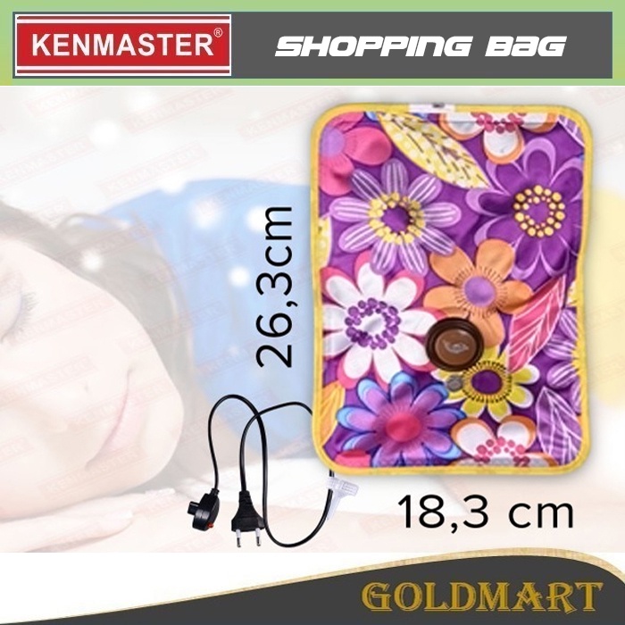 Bantal Terapi Air Panas Original Kenmaster Electro Thermal Water Bag KM-221