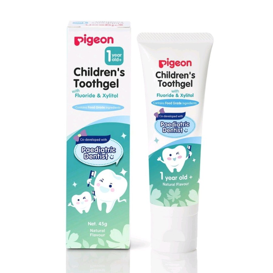 PIGEON Children's Toothgel Original/ Grape Flavour 45Gr