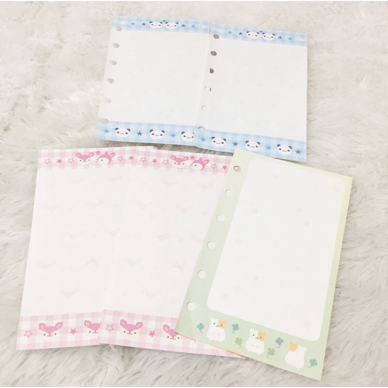 

Original Korea Refill Isi Ordner Diary Journal Kertas File