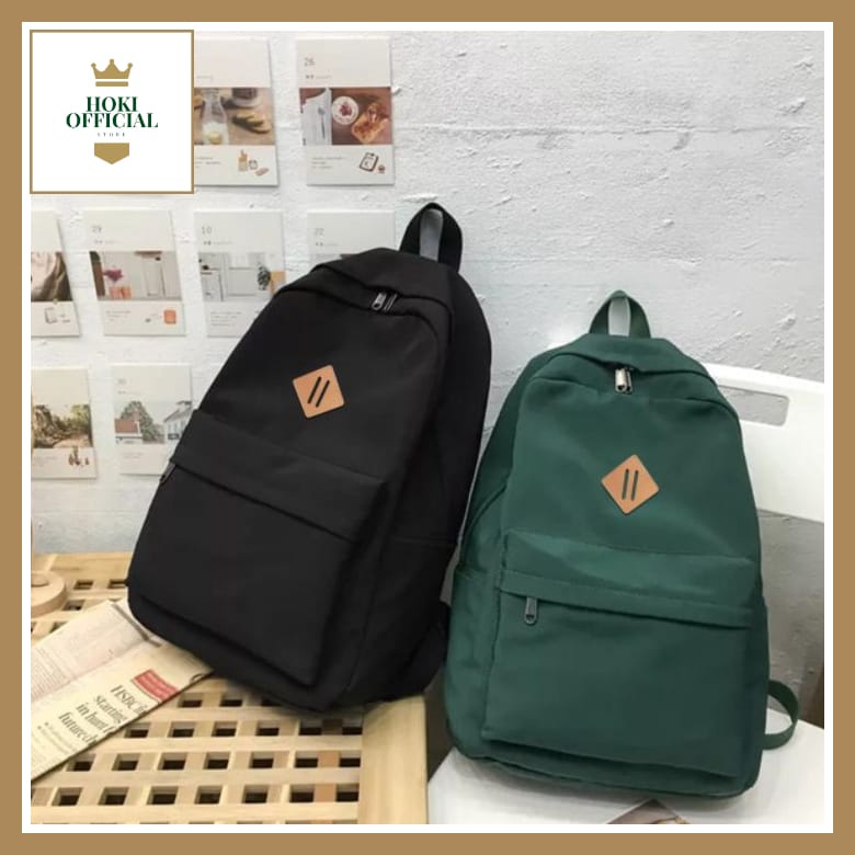 [COD] Tas Ransel Pria Motif Polos Ada Slot Laptop Kapasitas Besar Ransel Kuliah SMA SMP Tas Laptop HokiOfficial