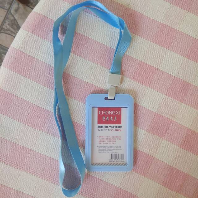 

Name tag holder mika id card anti air