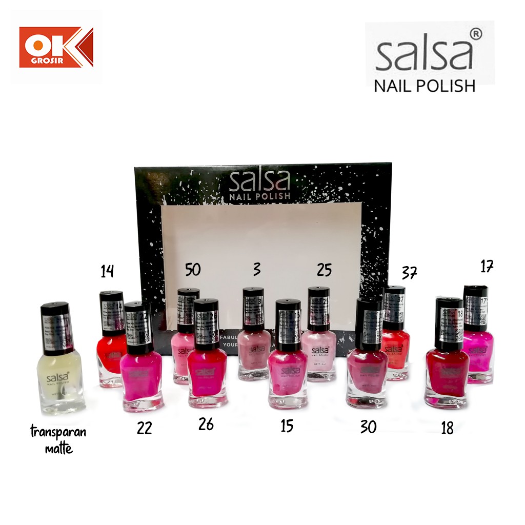 BRASOV SALSA  Nail Polish Kutek Cat  Kuku  Warna Nude 