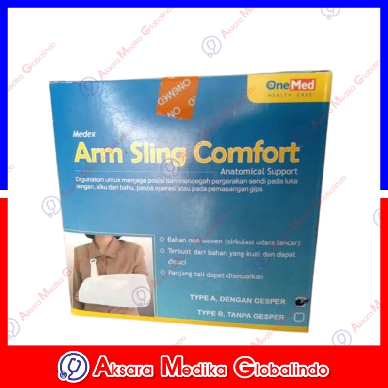 Arm Sling Comfort Penyangga Lengan OneMed Gendongan Siku Arm Sling Bahu