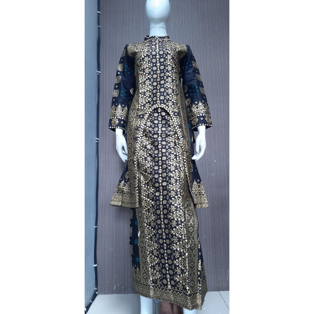 SETELAN TUNIK ADELLE KURUNG SONGKET RUMAH KEBAYA BANDUNG RUMAH SONGKET BANDUNG GAUN HIJBASALE BATIK JUPRI SONGKET PALEMBANG