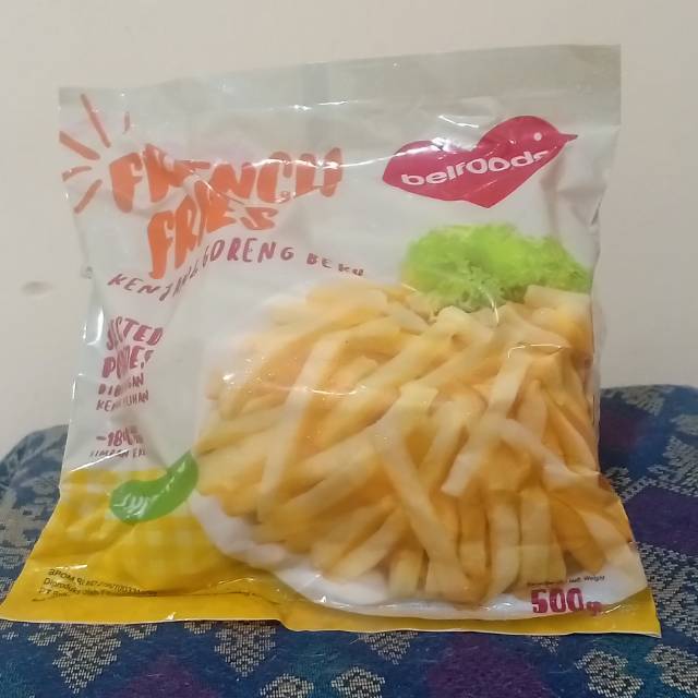 

Belfoods french fries.kentang goreng beku.shoestring