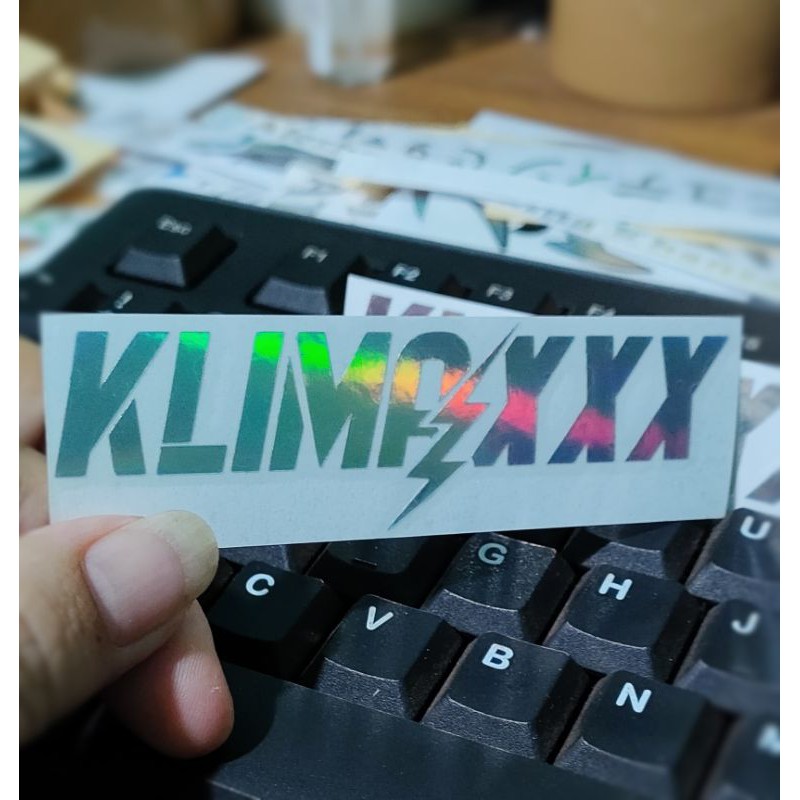 STICKER KLIMAXX CUTTING