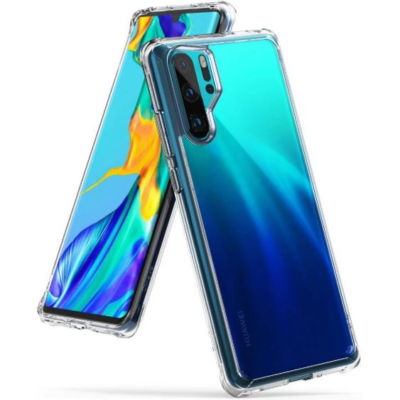 

Case Huawei P30 Pro Ringke Fusion Clear Transparant Anti Crack Original Casing
