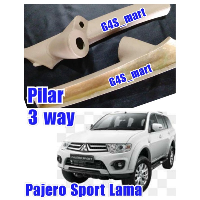 Pilar 3 way Panel Tiang pilar A Pajero Sport Lama isi 2 pcs kanan kiri