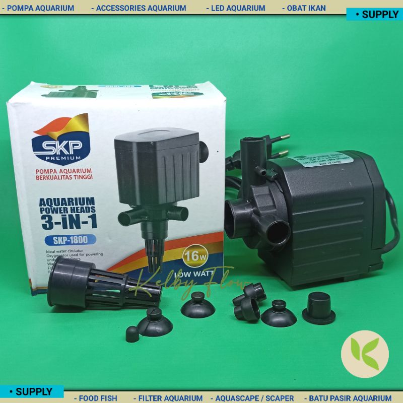 POMPA CELUP FILTER AQUARIUM SKP PREMIUM SKP 1800
