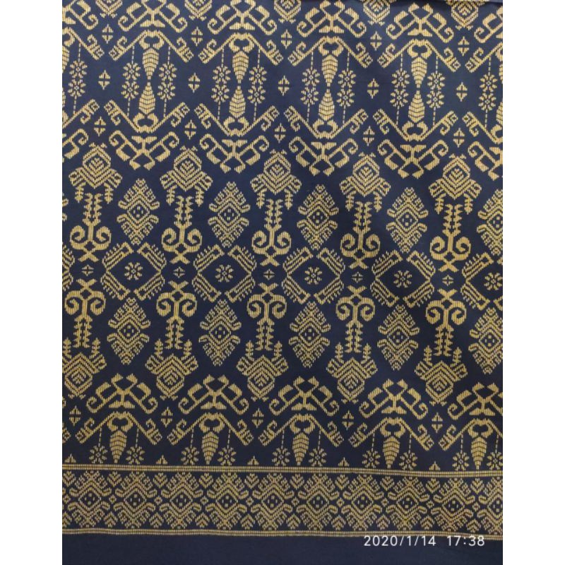 Kain Batik Katun Motif Songket Palembang