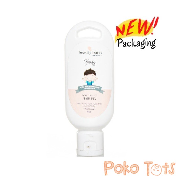 Beauty Barn Kid Moisturizing Hair Fix 50gr Hair Gel Minyak Rambut Anak WHS