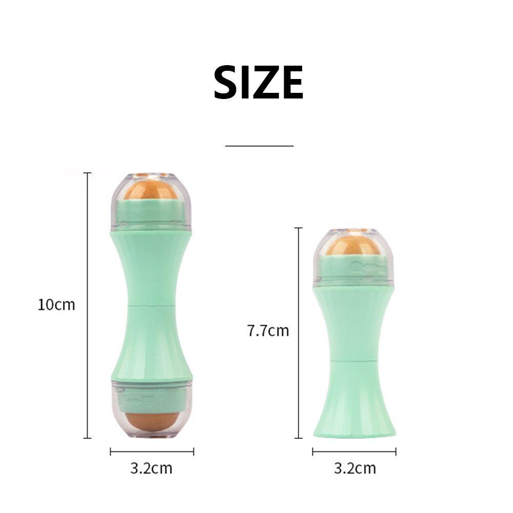 Agustina Batu Vulkanik Roller Wajah Kecantikan Portable Alat Kembung Minyak Perawatan Kulit Wajah Alat Kontrol Minyak Wajah Roller Pijat Wajah