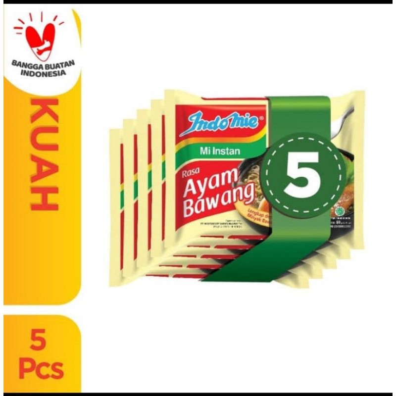 

INDOMIE AYAM BAWANG 5 bks (1 bundling isi 5 bks)