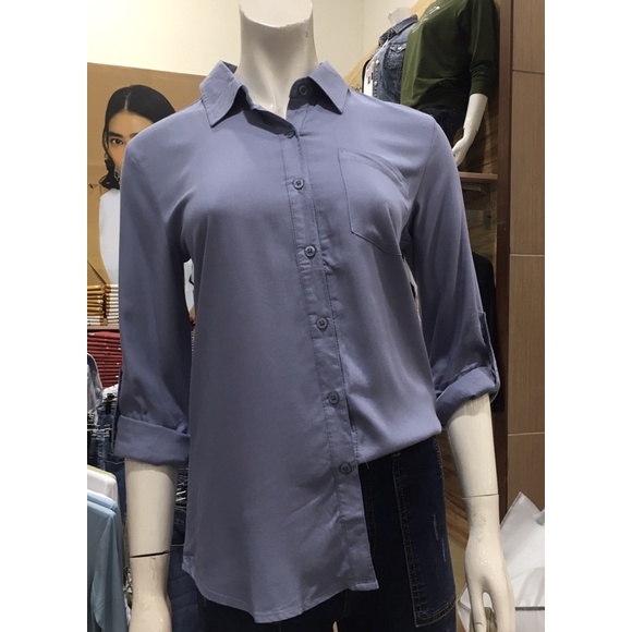 (S-XXL) Dust Kemeja Wanita Original