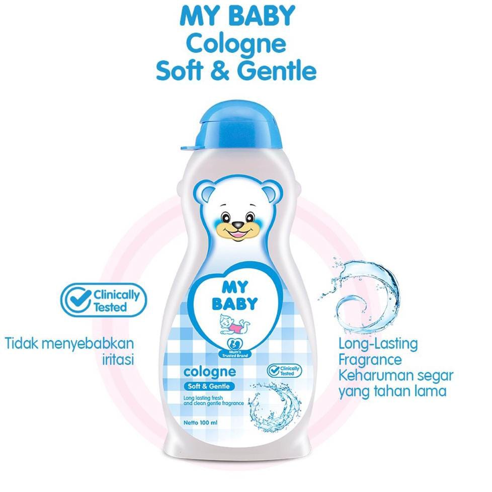 My Baby Cologne Soft &amp; Gentle 100gr