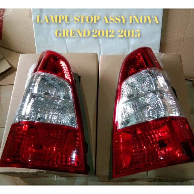 LAMPU BELAKANG GREND INOVA TAHUN 2012 2013 2014 2015