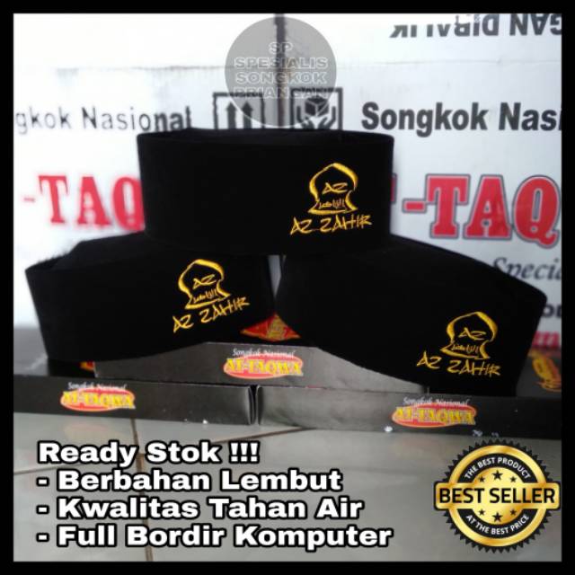 Promo Songkok Peci Kupya Nasional Motif Logo Az Zahir Az-Zahir