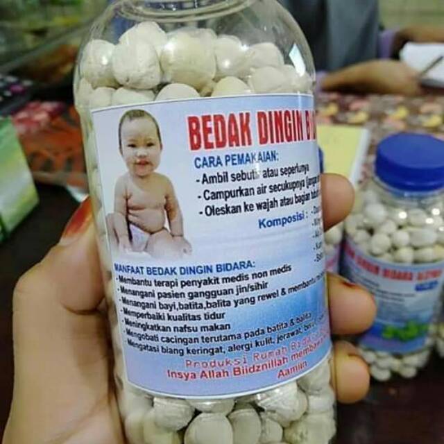 Bedak Dingin Bidara Aisyah Berbonus Kuas Masker Shopee Indonesia