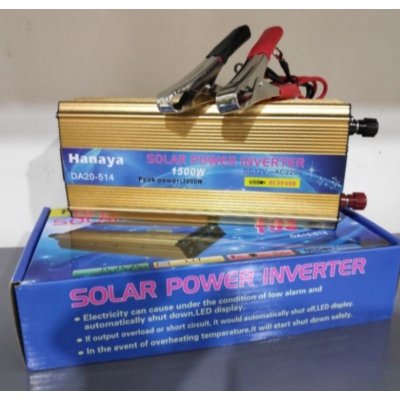 power inverter pure sine wave 1500watt Hanaya original