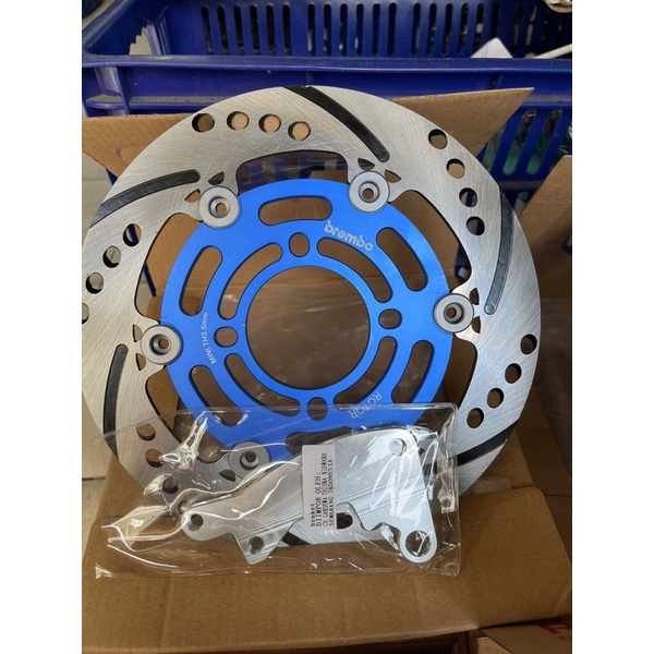 Piringan cakram depan original psm jfk rotor 8.1 disk piringan cakram depan beat scoopy vario spacy 220 mm psm includ breket kaliper standar disk 220mm FOURSIX_46
