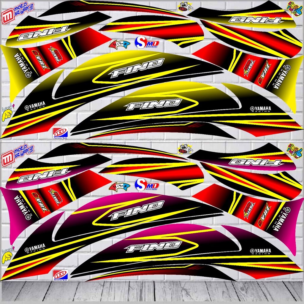 STRIPING POLET MOTOR FINO FI