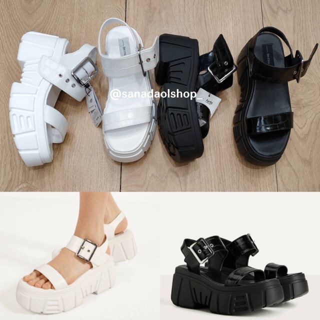 platform sandals sporty