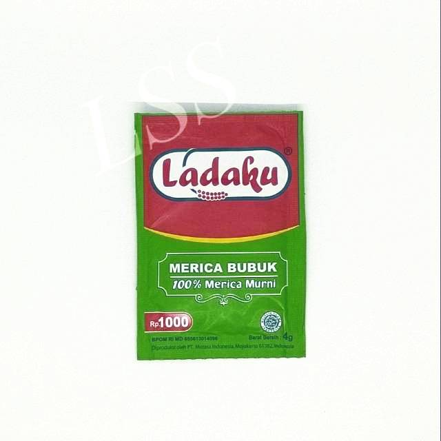 

LADAKU MERICA BUBUK KEMASAN SACHET 3gr. (eceran)
