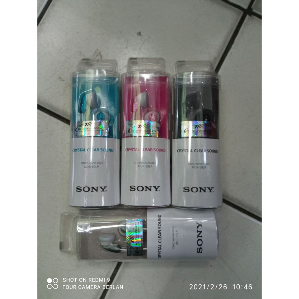 Sony Earphone MDR-E9LP
