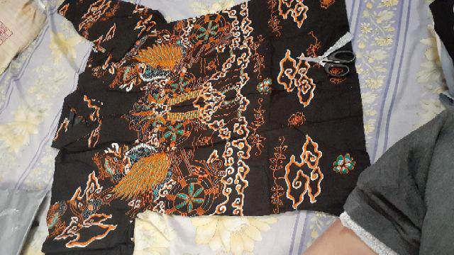 Kemeja Batik Pria Motif Naga M L Xl Xxl Batik Pria Kasual ||  Batik Sadewi
