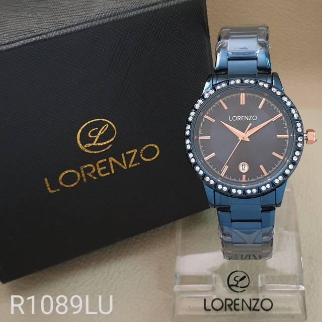 Jam Tangan Wanita Lorenzo Original Tanggal Aktif