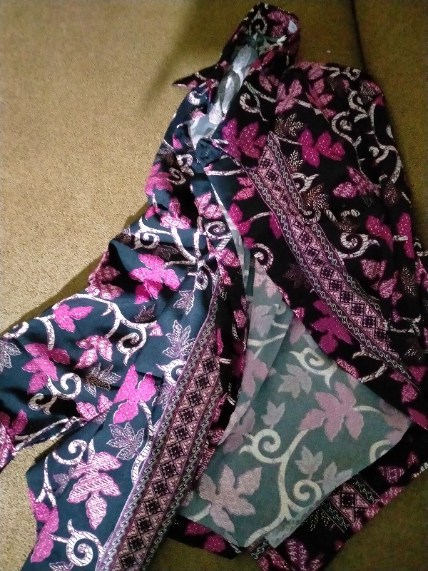 Kemeja Batik Motif Daun Paya / Hem Lengan Panjang / Batik Modern New