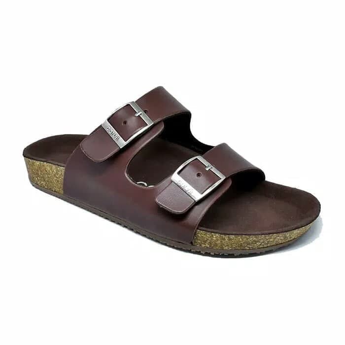  sandal  carvil  benzo 02 dk brown carvil  original termurah 