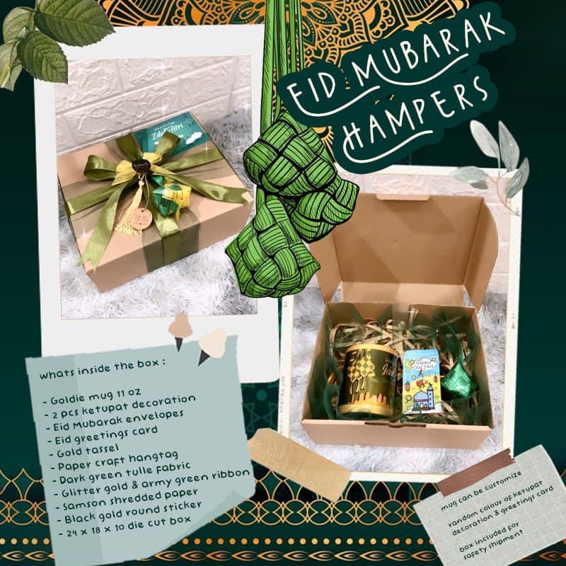 

CUSTOM HAMPERS LEBARAN - GIFT BOX SPESIAL IDUL FITRI - PARSEL HADIAH CUSTOM EID MUBARAK