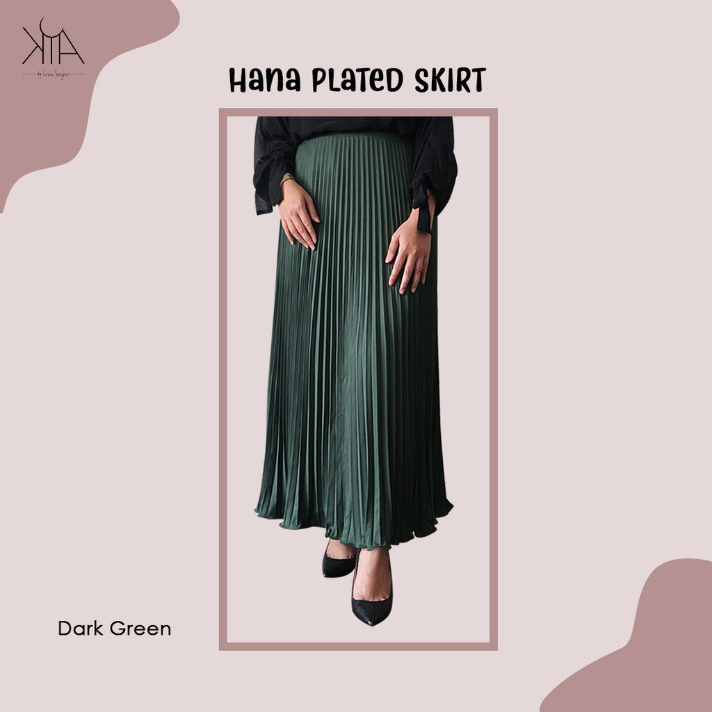 

KIA-Hana Skirt Dark Green