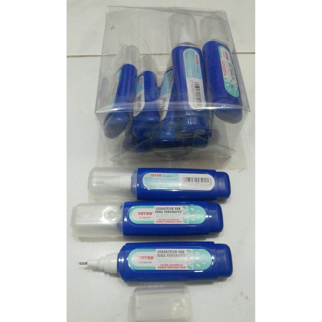 

Terlaris Tipex Joyko CF-S201PT Correction Pen Tip-ex Pena Penghapus Biru Murah Grosir