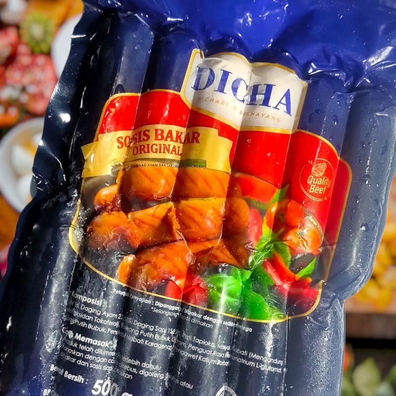 DICHA Sosis Bakar Original (12pcs)