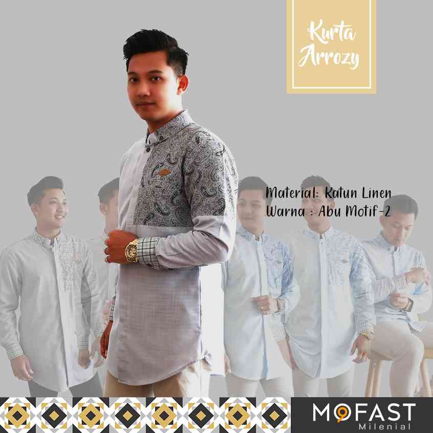  BAJU  KOKO  PRIA DEWASA KURTA  ARROZY MODERN TERBARU  Shopee 