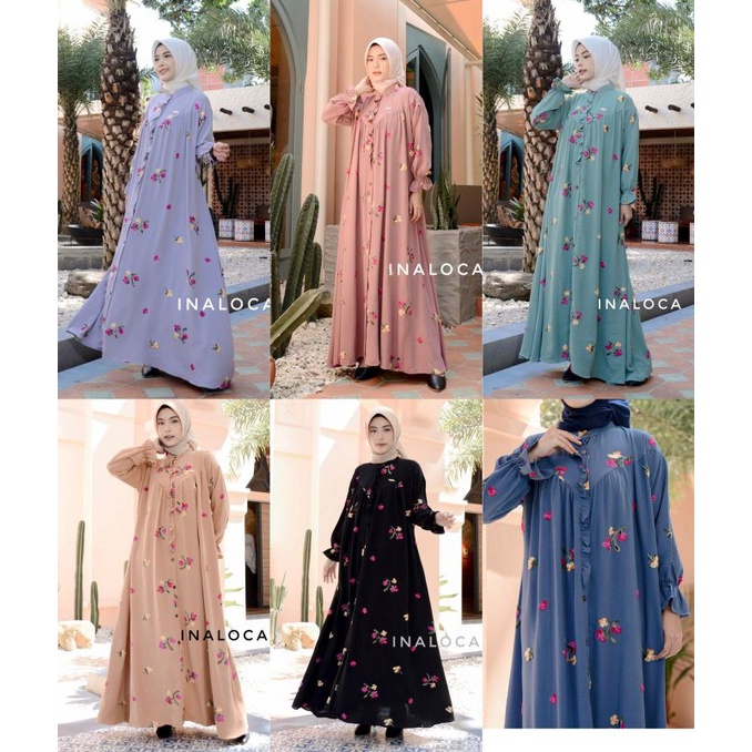 gamis syar. i motif inaloca