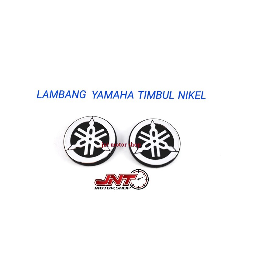 Lambang Yamaha Timbul Nikel