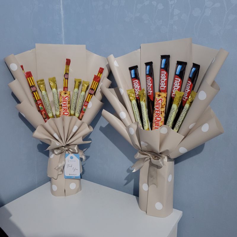 

Buket Snack / Snack Bouquet / Buket Cokelat / Edisi Valentine