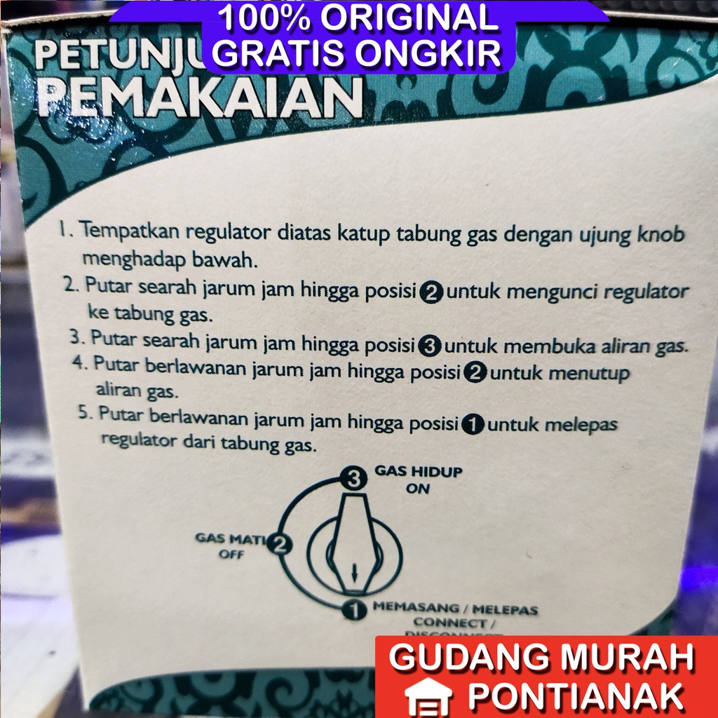 Regulator Quantum Tekenan Tinggi Meteran QRH-09GB untuk kompor komersial semprot Gas Api las