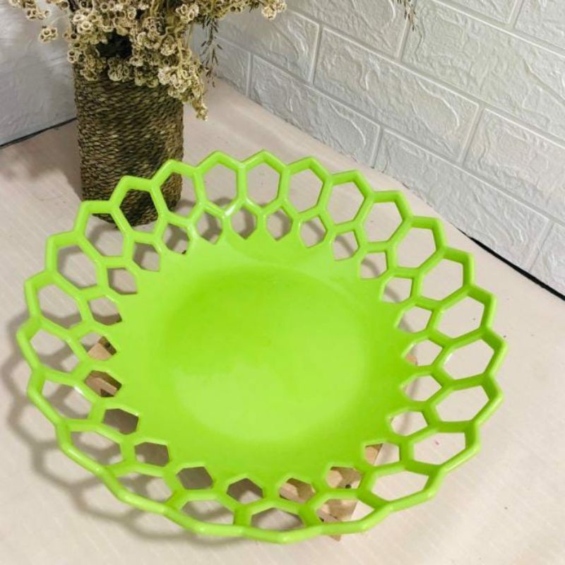 ⭐ GROSIR ⭐ PIRING BUAH GOLDEN SUNKIST / TEMPAT BUAH GOLDEN SUNKIST / PIRING SAJI GOLDEN SUNKIST