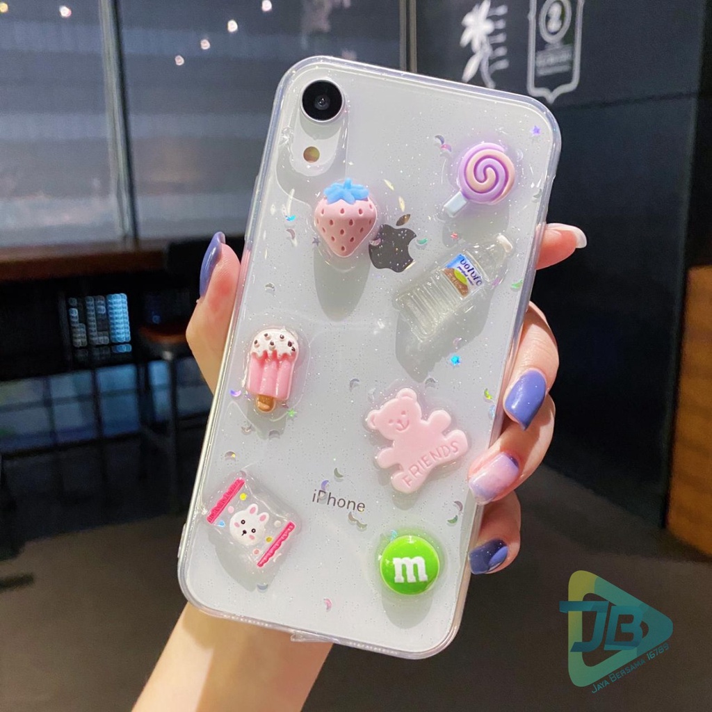 Y018 Softcase Karakter 3D Glitter Resin Glossy Vivo Y01 Y15S Y21s Y33s Y21T Y12 Y11 Y15 Y17 Y12S Y12i Y20 Y20S Y30 Y30i Y50 Y53 Y67 Y71 Y71i Y91 Y93 Y95 Y91c Y1s V20 SE JB5256