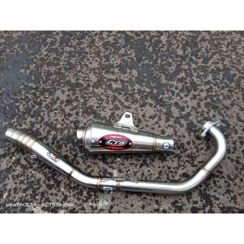 KNALPOT JUPITER MX OLD, NEW MX KING ORIGINAL CTS MUFFLER