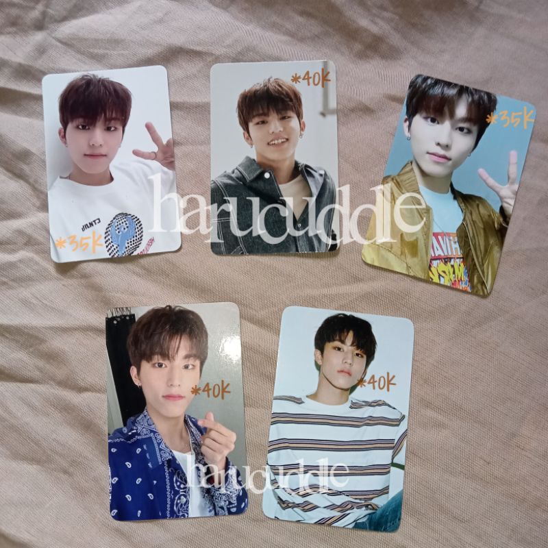 PHOTOCARD JEONGWOO TREASURE KTOWN CHAPTER 2 CHAPTER 3