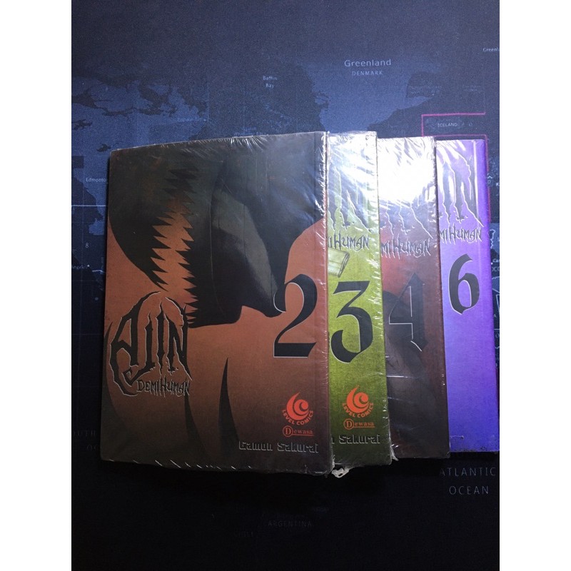 Komik Cabutan Ajin vol 2, 3, 4, 6