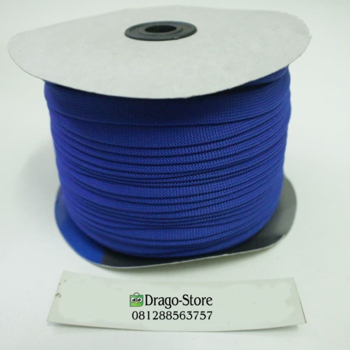 

Gilaa!!! Tali Id Roll 1 Cm Biru / Tali Sepatu / Tali Lanyard Bagus