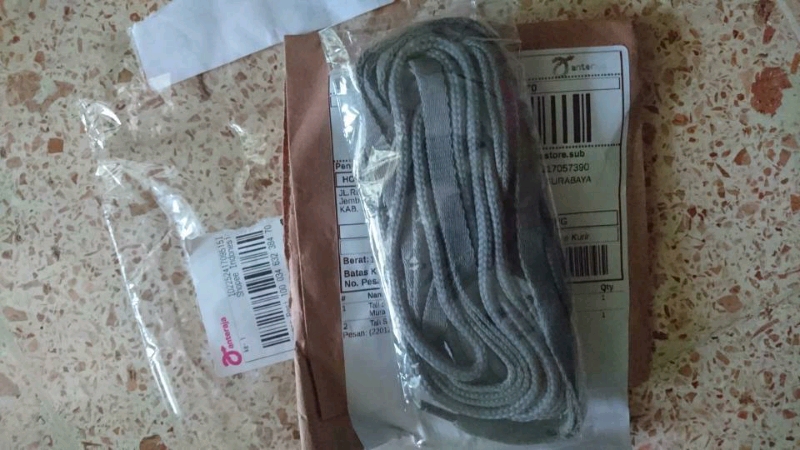Tali Sepatu Flat Tebal Polos 110cm