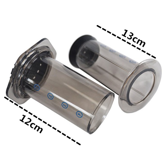 French Press Coffee Maker Set Portable - Brown